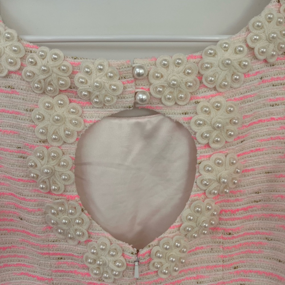 Lilly Pulitzer Nina Pink and Cream Backless Dress - Picture 8 of 13